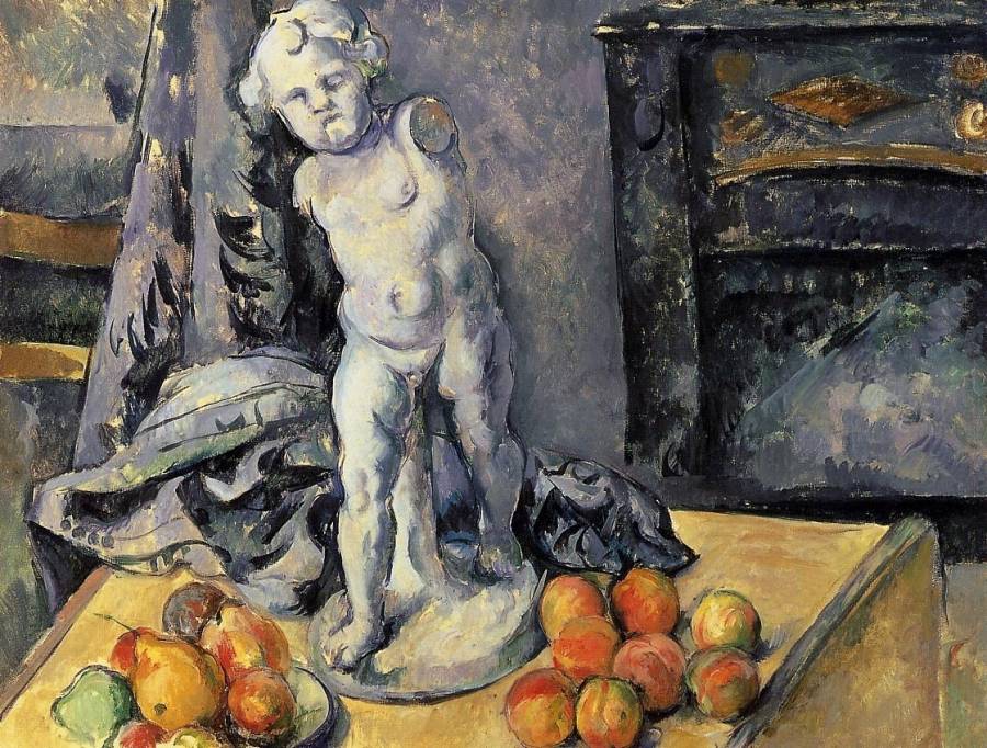 Cezanne Paul - Nature morte au Cupidon en platre.jpg